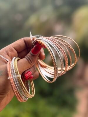 Bracelet joncs fins