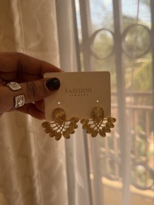 Boucle d’oreille Spirale d’or